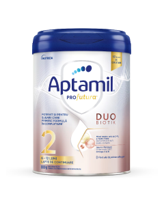 Lapte praf ProFutura DuoBiotik 2, 6-12 luni, 800 g, Aptamil