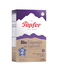 Lapte praf de capra Bio Formula 2, 400 g, Topfer