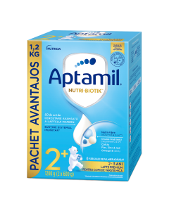 Lapte praf Nutri Biotik 2+, 2-3 ani, 1200 g, Aptamil
