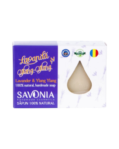 Sapun Natural Lavanda si Ylang Ylang, 90g, Savonia