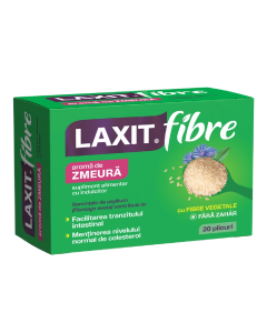 Laxit Fibre aroma de zmeura, 20 plicuri, Fiterman Pharma