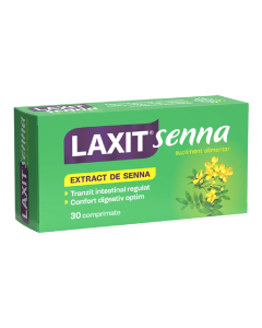 Laxit Senna, 30 comprimate, Fiterman Pharma