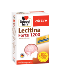 Lecitina Forte 1200, 30+10 capsule, Doppelherz 