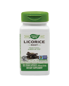 Secom Licorice (Lemn dulce) 450mg, 100 capsule vegetale