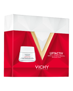 Set Crema de zi antirid si fermitate pentru ten uscat Liftactiv HA, 50 ml, Vichy