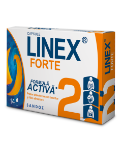 Linex Forte, 14 capsule, Sandoz