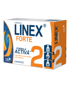 Linex Forte, 28 capsule, Sandoz
