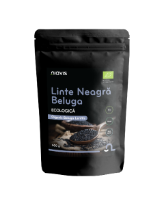 Linte neagra Beluga Bio, 500 g, Niavis