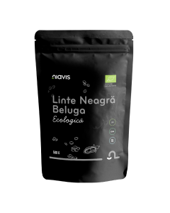 Linte neagra Beluga Bio, 500 g, Niavis
