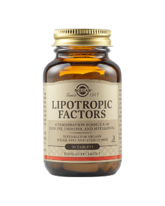 Factori lipotropici, 50 tablete, Solgar