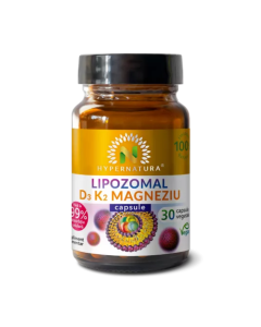 Lipozomal Vitamina D3 + K2 Magneziu, 30 capsule, Hypernatura