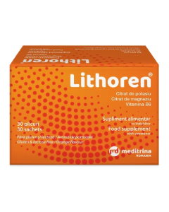 Lithoren, 30 plicuri, Meditrina Pharmaceuticals