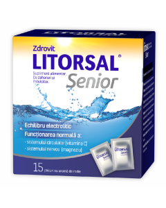Litorsal Senior, 15 plicuri, Zdrovit