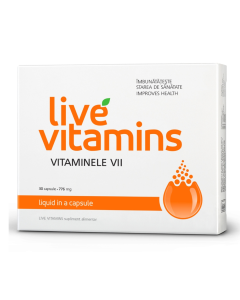 Live Vitamins, 30 capsule, Vitaslim