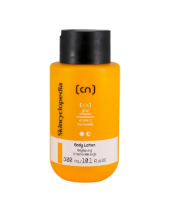 Lotiune corp cu 5% complex iluminare, 300 ml, Skincyclopedia
