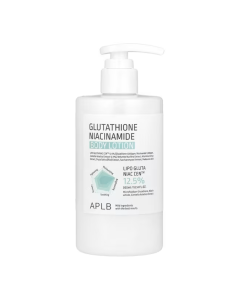 Lotiune de corp iluminatoare si hidratanta cu Glutathione si Niacinamida, 300ml, APLB