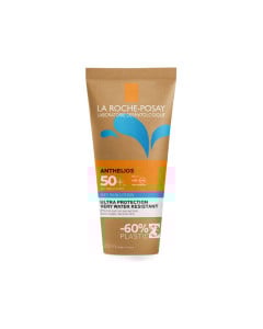 Lotiune Wet Skin SPF 50+ pentru corp Anthelios Eco Tube, 200 ml, La Roche-Posay