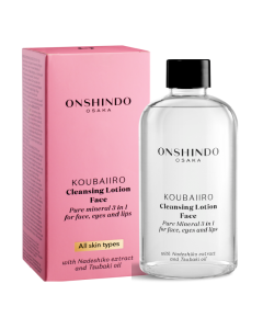 Lotiune demachianta cu extract de Nadeshiko și ulei de Tsubaki, 250 ml, Onshindo Osaka