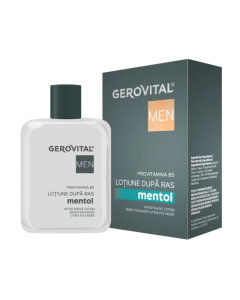 Lotiune dupa ras mentol Men, 100 ml, Gerovital