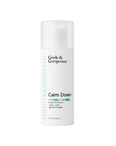 Geek & Gorgeous Calm Down Lotiune exfolianta, 100 ml