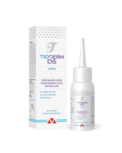 Lotiune intensiva pentru dermatita seboreica Tioderm DS, 50 ml, Braderm