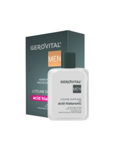 Lotiune dupa ras mentol Men, 100 ml, Gerovital