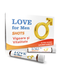 Love for men, 10 fiole buvabile, Justin Pharma