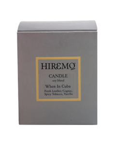 Lumanare din ceara de soia cu arome cubaneze Hiremo, 250 ml, Eolia