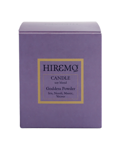 Lumanare din ceara de soia Goddess Powder Hiremo, 250 ml, Eolia