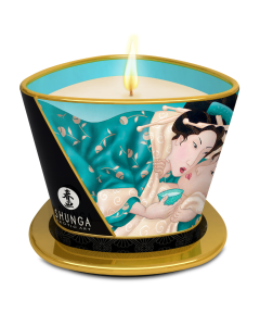 Lumanare pentru masaj erotic Island Blossoms, 170ml, Shunga Erotic Art