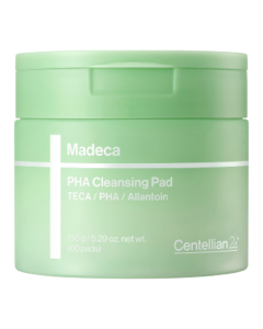 Dischete demachiante Madeca PHA Cleansing Pad, 60 bucati, Centellian 24