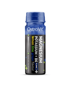 Magneziu 375mg cu potasiu si vitamina B6 Shot, 80ml, OstroVit