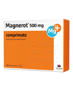 Magnerot, 500 mg, 100 comprimate, Worwag Pharma