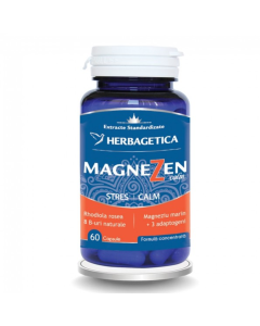 MagneZen Stres Calm, 60 capsule, Herbagetica
