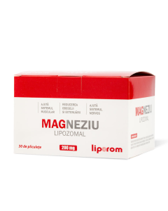 Magneziu Lipozomal, 30 plicuri, Liporom