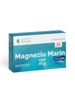 Magneziu Marin 150 mg, 30 comprimate, Remedia