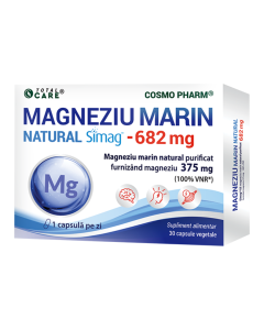 Magneziu Marin 682mg, 30 capsule, Cosmo Pharm