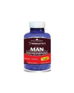 Man zen forte, 120 capsule, Herbagetica