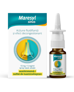 Maresyl Sinus, 10 mg + 5 mg/ml spray nazal, soluţie, 10 ml, Dr. Reddys