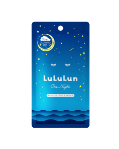 Masca faciala japoneza, One Night Blue, 1 bucata, LuLuLun