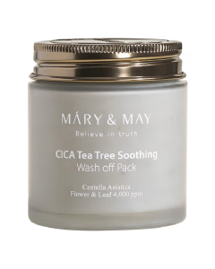Masca tip wash-off cu extract de centella asiatica si arbore de ceai, 125g, Mary and May