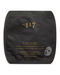 Masca cu namol pentru detoxifierea si fermitatea pielii Radiant See, 20 ml, Minus 417