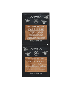 Masca de fata pentru fermitate cu laptisor de matca Express, 2*8 ml, Apivita