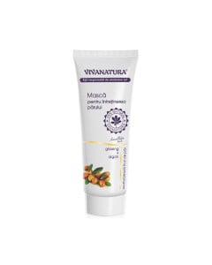 Masca de par cu ginseng si argan, 250 ml, VivaNatura