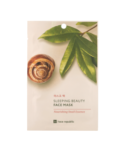 Mască facială hrănitoare cu esență de melc Sleeping Beauty, 23 ml, Face republic