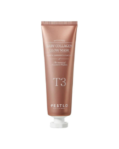 Masca de fata peel off pentru glow instant T3 Baby Collagen Glow Mask, 70 ml, Pestlo