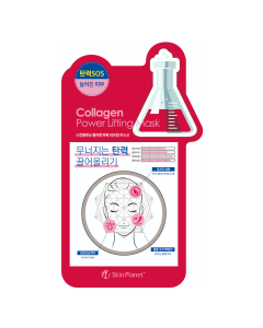Masca pentru ten cu colagen, Skin Planet, 26g, Mijin Cosmetics