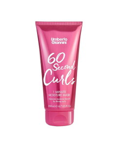 Masca intensiv hidratanta pentru par cret, 60 Second Curls, 200 ml, Umberto Giannini