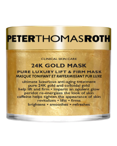 Masca pentru fata 24K Gold Mask Pure Luxury Lift & Firm, 50 ml, Peter Thomas Roth