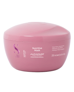 Masca pentru hidratare fara sulfati Semi di Lino Moisture Nutritive Mask, 200 ml, Alfaparf 